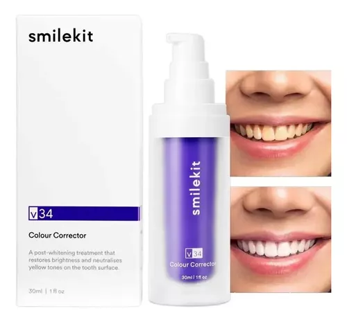 Smilekit espuma morada blanqueadora